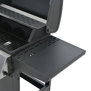 26,000 BTU propano griglia a Gas con 3 fuochi in acciaio inox Patio giardino Barbecue due ripiani coperchio ruote apribottiglie - Product Image 2