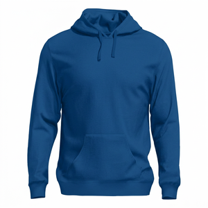 Lot de sweats à capuche basiques premium, couleur unie, en mélange de coton, confortables, décontractés, essentiels, vierges, vente en gros - Product Image 5