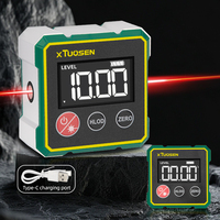 High-precision Metal Electronic Magnetic Angle Measuring Instrument Slope Ruler Level Laser Digital Display Automation Control