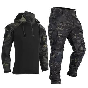 Uniforme d'entraînement unisexe confortable et respirant à motif camouflage numérique, équipement de chasse et d'activités de plein air très vendu - Product Image 1
