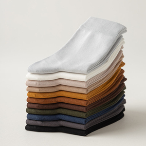 Regular Style Wholesale Soft Hand Feel <b>Breathable</b> <b>Socks</b> Organic Bamboo Manufacturers <b>Socks</b> Men Tube Sports Crew <b>Socks</b> - Product Image 1