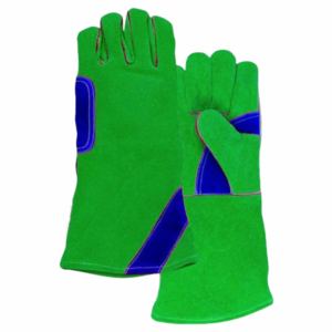 Guantes de Seguridad Industriales Personalizables con Certificación CE EN388 EN420, Duraderos, de Cuero Vacuno Reforzado, Resistentes a Pinchazos, 11 oz de Grosor - Product Image 3