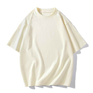 Camiseta Oversize de Corte Holgado y Hombros Caídos para Hombre, Estilo Casual, Servicio OEM Personalizado - Product Image 2