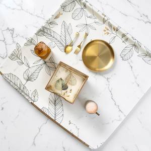 Porte-boîte à mouchoirs en tissu Meenakari de qualité supérieure |   Boîte à serviettes en bois décorative pour mariage et intérieurs de luxe - Product Image 1