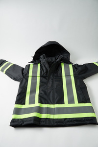 Veste de sécurité réfléchissante sur mesure, haute visibilité, vêtements de travail, uniformes d'hiver pour travaux routiers en extérieur, tenues de travail 2026 - Product Image 4