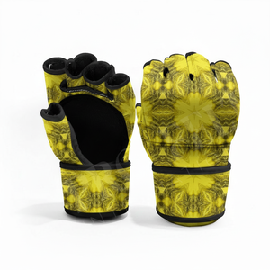 Gants de sparring en cuir véritable de haute qualité, fermeture à lacets, design personnalisé avec logo de marque. - Product Image 6