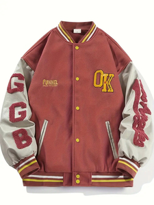Chaqueta Varsity para Hombre de la Mejor Calidad, Diseño Personalizado y Duradero, Última Tendencia, Gran Venta, Estilo Urbano, Buen Diseño - Product Image 6