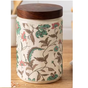 Sustainable Quality Stainless Steel Metal Canister Black Finished Storage Canister Modern Design Tea Storage <b>Jar</b> - Product Image 5
