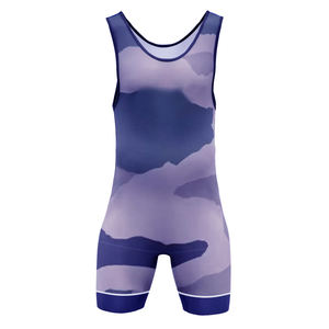 Combinaison de lutte sur mesure, uniforme d'équipe, fournisseur OEM, combinaison de lutte pour hommes, équipement d'entraînement et de compétition haute performance - Product Image 1