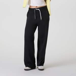 กางเกงขายส่งสั่งทำโลโก้ได้ กางเกงขายาวทรงตรงเอวสูงสำหรับผู้หญิง ทรงขากว้าง  รับผลิตแบบ OEM ODM - Product Image 2