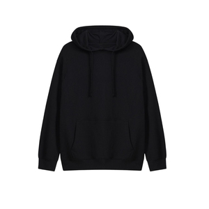 Custom Pullover Hoodie Men Heavyweight Cotton Fleece Sweatshirt OEM ODM Streetwear Apparel Manufacturer Supplier - Product Image 1
