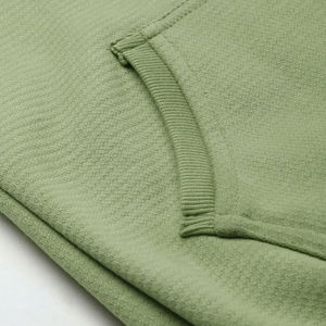 Conjunto Deportivo de Invierno Estampado, Top Corto Personalizado, Sudadera con Cierre y Pantalones Jogger de Dos Piezas, 100% Algodón, Felpa Ecológica - Product Image 6