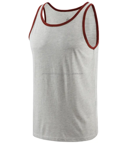 2024 gros logo personnalisé fitness entraînement grande taille hommes coton Stringer Y dos course sport Gym hommes musculation débardeurs - Product Image 5