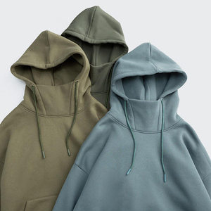 Sweat à capuche pour homme en tissu épais uni, prix bas, nouveau design, impression par sublimation numérique, sweats à capuche pour homme. - Product Image 2