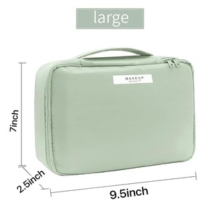 Bolsa de Cosméticos de Malla de Vietnam con Gran Capacidad, Bolsa de Nailon con Logotipo Personalizado para Guardar Maquillaje - Product Image 3
