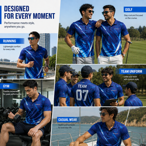Wholesale Custom Golf <b>Polo</b> Shirt Men Women <b>Sports</b> <b>Polo</b> Shirt Breathable Team Uniform Private Label - Product Image 4