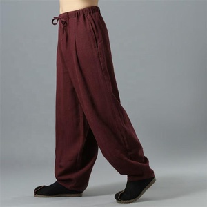 High Quality <b>Men's</b> Slim Fit Straight 100% Cotton Chinos <b>Jeans</b> Trousers Breathable Casual <b>Drawstring</b> Closure Mid Waist - Product Image 3
