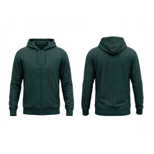Sweat à capuche zippé pour homme et femme, tissu de qualité supérieure, collection hiver, fournisseur OEM pour vêtements de sport à capuche pour homme, femme et jeune. - Product Image 4