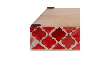 ถาดเสิร์ฟเรซินฝังเรซินสำหรับใช้ในงานปาร์ตี้อาหารชากาแฟขนมและห้องครัวจากอินเดีย - Product Image 2