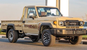 2025 To Yota LC79 Pickup 4.0L Diesel Turbo Automatic 4WD R20 Brand New Left <b>Panoramic</b> Sunroof Leather Seats Dark Interior - Product Image 4