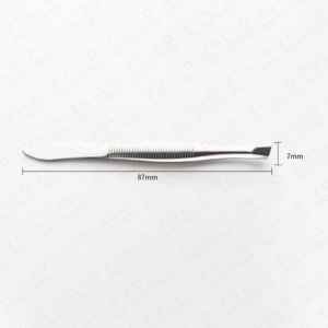 Pinzas para Cejas de Acero Inoxidable al por Mayor con Punta Inclinada, Diseño Ergonómico, Marca Privada OEM, Herramienta de Belleza Profesional - Product Image 4
