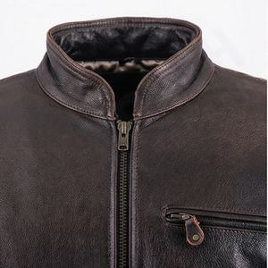 Chaqueta de cuero para motocicleta NAI-0460B, abrigo de moda para hombre, estilo motero, equipo de protección para motociclistas, venta al por mayor, personalizable. - Product Image 4