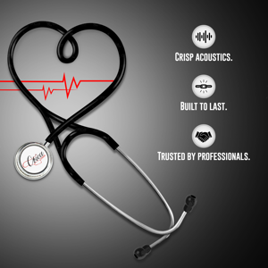 Estetoscopio Manual de Doble Cabeza Estilo Master, de Acero Inoxidable con Diafragma Ajustable para Uso Clínico - Product Image 2