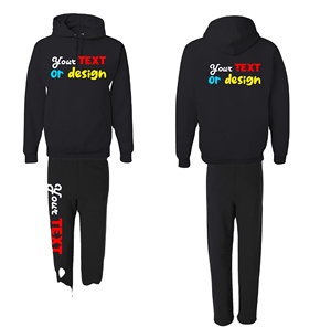 OEM Custom Logo Women's Breathable Fleece <b>Tracksuit</b> Set with Hooded Collar Solid Pattern Winter Activewear Sweatsuit for Summer - Product Image 1