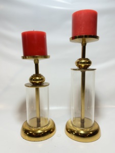 Ensemble de porte-bougies rétro en aluminium, supports décoratifs antiques pour bougies coniques, pour table à manger, mariage, fête, intérieur de maison, hôtel - Product Image 5