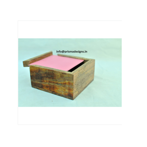 Caja Redonda Rústica de Madera con Tapa Artística de Latón, Organizador Decorativo de Escritorio, Contenedor de Almacenamiento, Compra al por Mayor, Caja Organizadora de Madera - Product Image 2