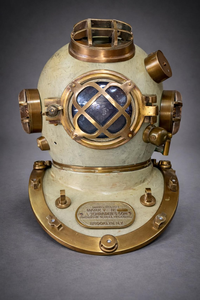 Réplique de casque de plongée US Navy Mark V en métal, décoration nautique, casque de plongeur en eaux profondes, objet de collection maritime - Product Image 2