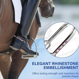 Fabricante Profesional de Espuelas de Acero Inoxidable para Carreras Ecuestres, Espuelas Españolas Personalizadas, Duraderas y Antideslizantes para Jinete - Product Image 5