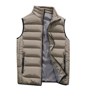 Chaleco Acolchado de Invierno para Hombre, de Alta Calidad, Transpirable, Resistente al Viento, Impermeable, Ecológico, Diseño y Talla Personalizados, Venta al Por Mayor - Product Image 3