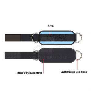 Sangles de cheville pour musculation et fitness, design personnalisé, pour la gym et l'exercice - Product Image 2