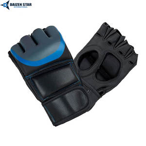 Gants d'entraînement et de compétition ProForce Elite Strike MMA avec poignées en cuir et fermeture auto-agrippante - Gants MMA professionnels - Product Image 4