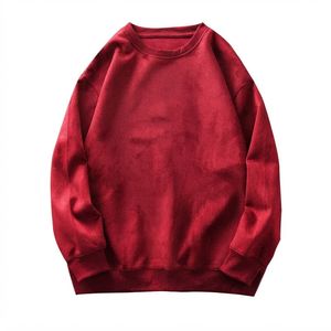 Sweat-shirt décontracté ample à capuche pour homme, 100 % coton, anti-boulochage, épais, de haute qualité, collection Printemps, vente en gros - Product Image 3