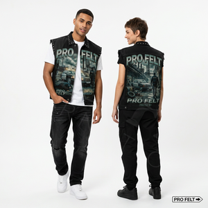 Accepted private Label Whole Sale Graphic Sleeveless Tank Top Streetwear Washed Cotton Punk Summer Casual Oversized T Shirt - Product Image 2