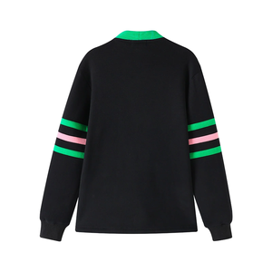 Diseña tus propios cárdigans de lana extralargos de primera calidad para mujer, con cinturón, personalizados para universidades/colegios/organizaciones femeninas/organizaciones masculinas - Product Image 2