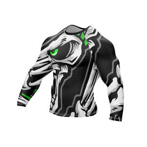 Wholesale 2026 Solid Color Men <b>Long</b> <b>Sleeves</b> Rash Guard for Fitness Wear Quick Dry And Comfortable Men Rash Guard for Sale - Product Image 5