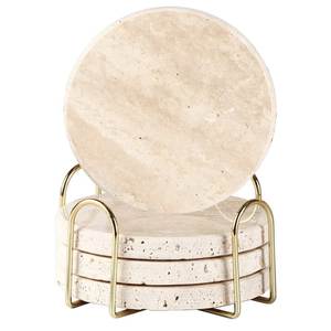 Demanding Design Marble Coaster Stone Coaster Wood Marble Coaster Stone and Coaster Tea Place Mats At very affordable Price - Product Image 4
