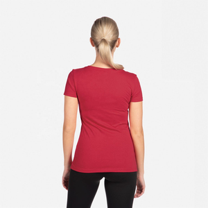 T-shirt col V idéal pour femme Next Level Apparel 1540, en jersey léger coton-polyester, col en V profond, respirant - Product Image 4