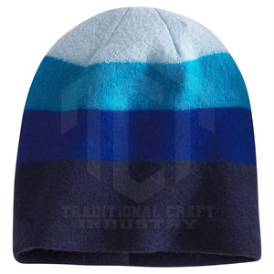Customized Color Jacquard Beanies Hats Low Price High Quality Beanies Hats For Adult Causal Wear - Product Image 3