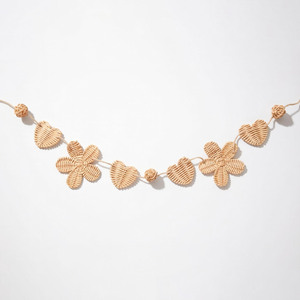 <b>Christmas</b> tree garlands natural rattan charm for wreath & garland wholesale handbraided ornament - Product Image 2