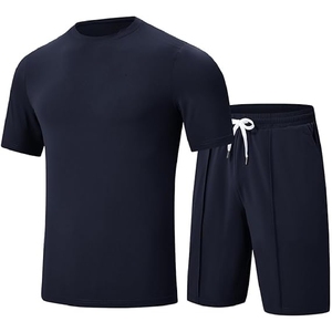Conjunto Transpirable de Verano y Otoño, Unisex, 100% Algodón, Conjunto Completo, Ropa Urbana, Traje de 2 Piezas, Antiestático, Cintura Elástica, Diseños OEM - Product Image 1
