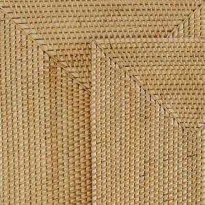 Set de table rectangulaire en rotin tressé à la main, idéal pour la protection de la table, des plats et des assiettes, fabriqué en Inde. - Product Image 4
