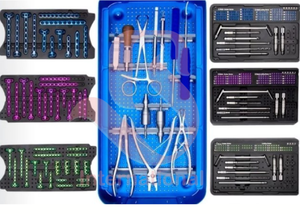 BISONS Wholesale Manual Orthopedic Mini Titanium Locking Plate Set |   Implants et instruments chirurgicaux pour traumatismes osseux - Product Image 3