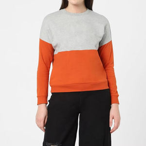 Sweat-shirts en coton pour femmes, col rond, séchage rapide, respirants, doux, coupe classique, confortables - Product Image 4