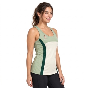 <b>Women</b> Tank Top Fashion <b>Sleeveless</b> <b>Shirt</b> Stretch Material Breathable Construction Comfortable Fit Casual Everyday Wear OEM - Product Image 4