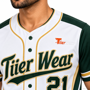 Uniformes de Béisbol Sublimados 2026, Conjunto Deportivo de Alta Calidad para Clubes de Béisbol, Uniforme Transpirable para Hombre - Product Image 6