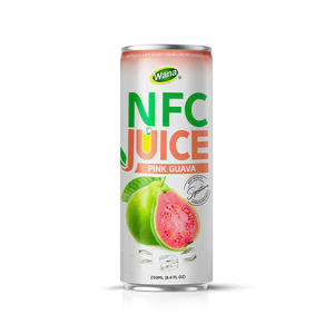 Exportador de Vietnam, Bebida de Jugo de Guayaba de Buen Sabor, Certificada por ISO, Saludable, OEM ODM, 250 ml, Enlatada, Fabricante de Bebidas de Primera Calidad - Product Image 1